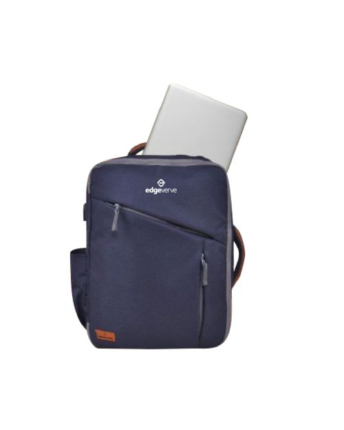 Business Bag With Overnighter Weekender - Blue