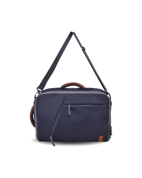 Business Bag With Overnighter Weekender - Blue