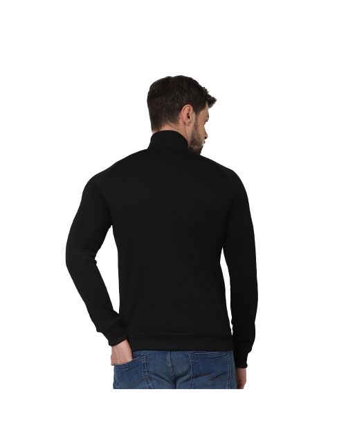 Greys & Blues Unisex Rocky Hoodie with Zip - Black